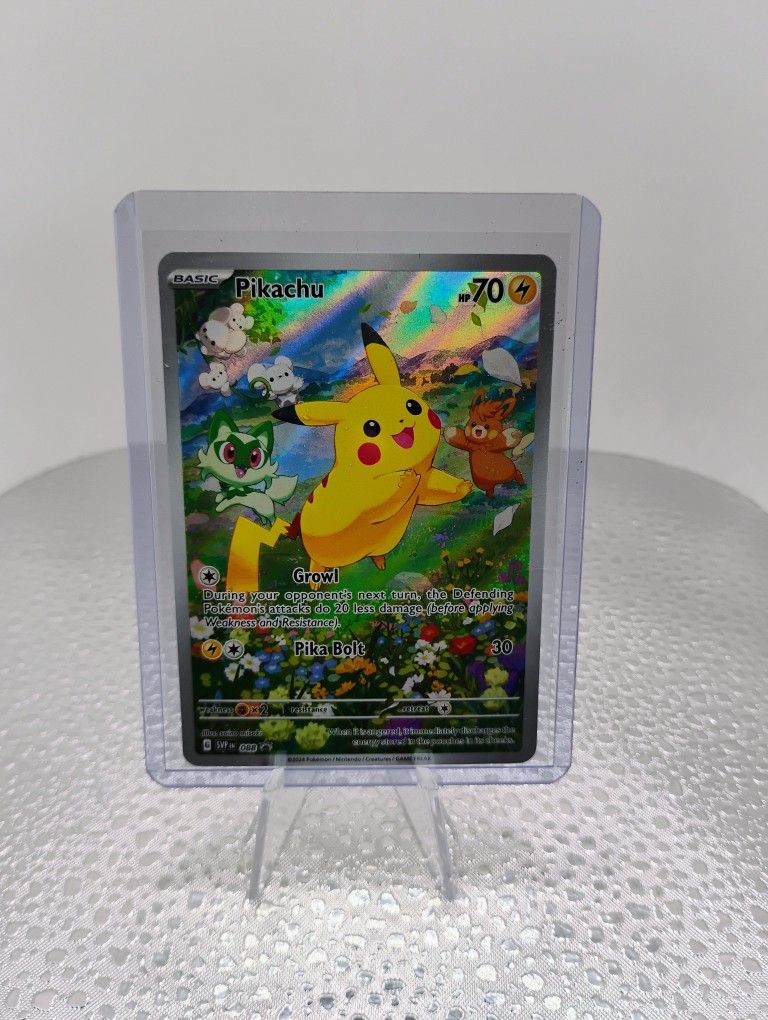 Promo Pikachu Holo Card