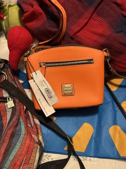 Donnie And Bourke New Corral Orange  Cross Body With Tags