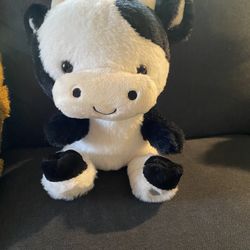 Small Soft Stuffed Cow/ Read Description 