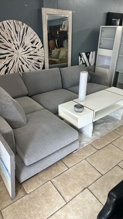 Boca grey sectional