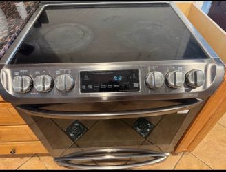 LG Electric Stove Stainless Steel