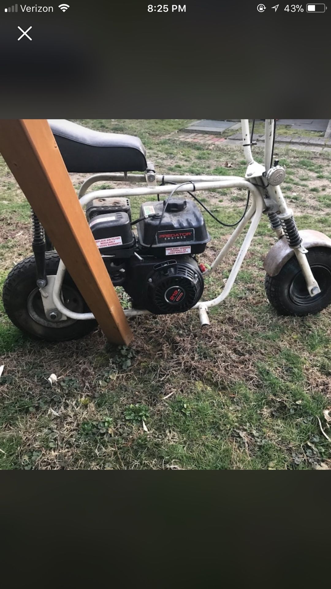 vintage manco mini bike