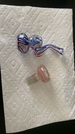 Heady Glass Bubbler And Bowl