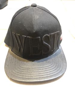 Brand New Stampd Hat Snap Back Leather Brim “WEST” Los Angeles