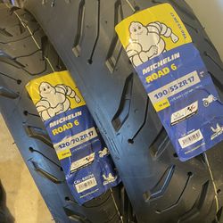 Michelin Road 6 Front And Rear 