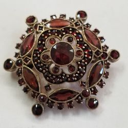 Garnet Brooch 