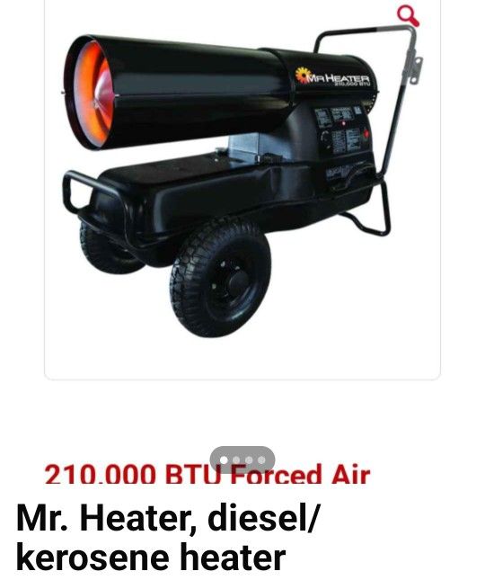 Mr. Heater 210.000 Btu Diesel/kerosene Heater
