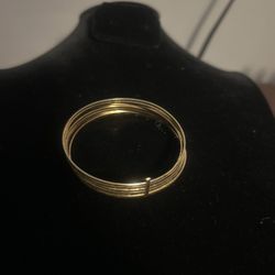 14k Gold Semanario Bracelets 15.4 Grams Size 6cm Or 2.3” Firm Price 