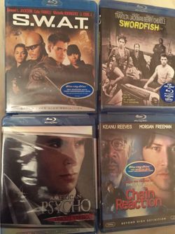 Brand new blu Rays
