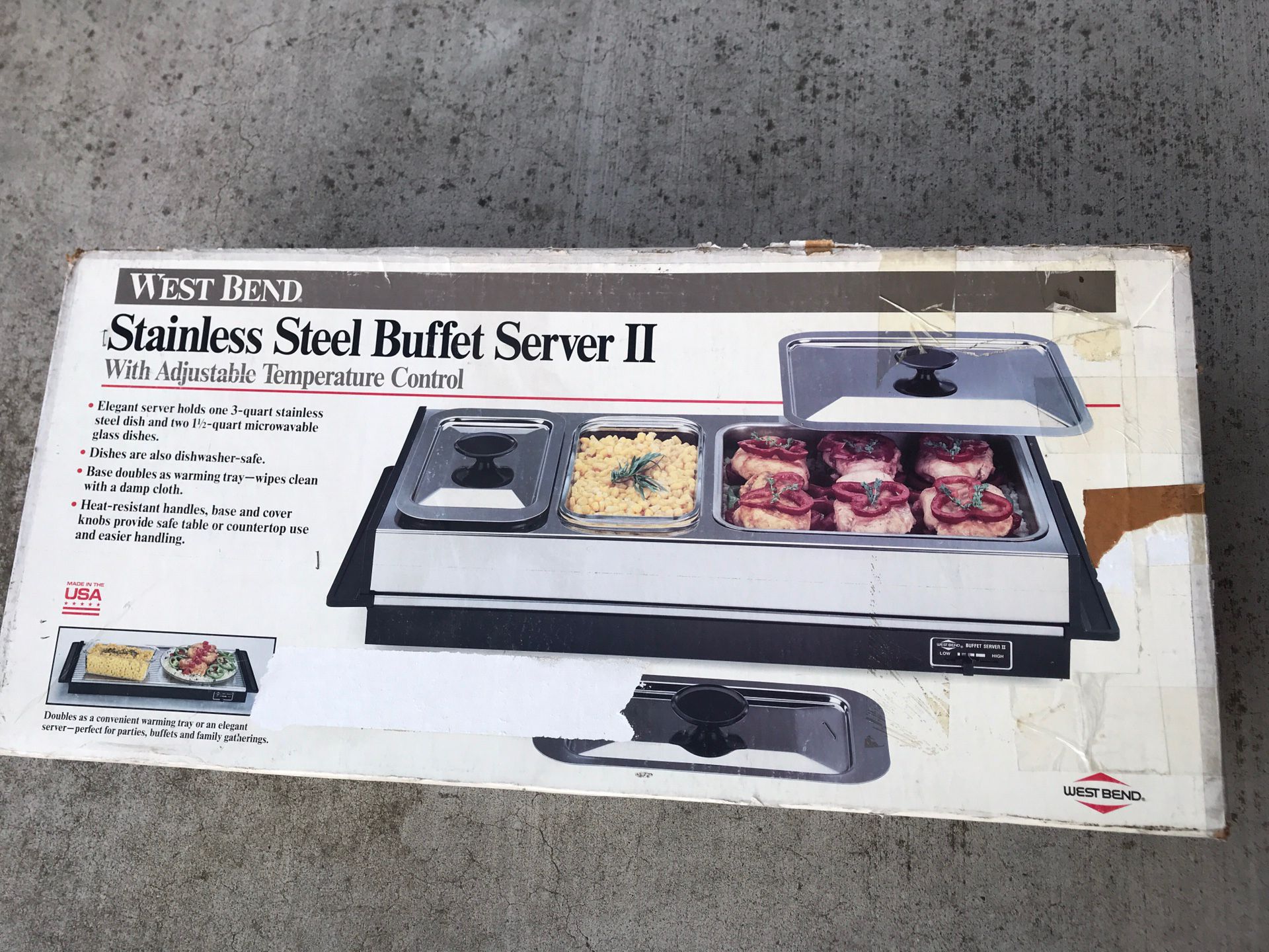 Stainless Steel Buffet Server