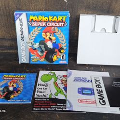 Mario Kart Super Circuito...Box...No Games 