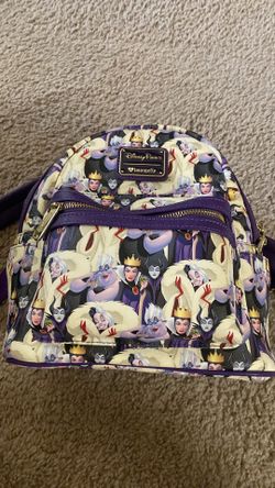 Loungefly villains backpack
