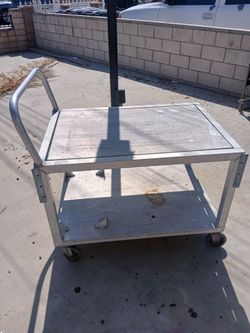Heavy Duty Aluminum utility cart