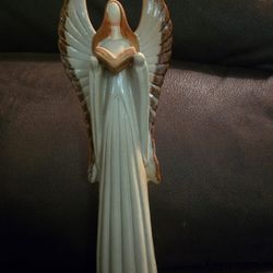 Beautiful Tall Angel ceramic figurine