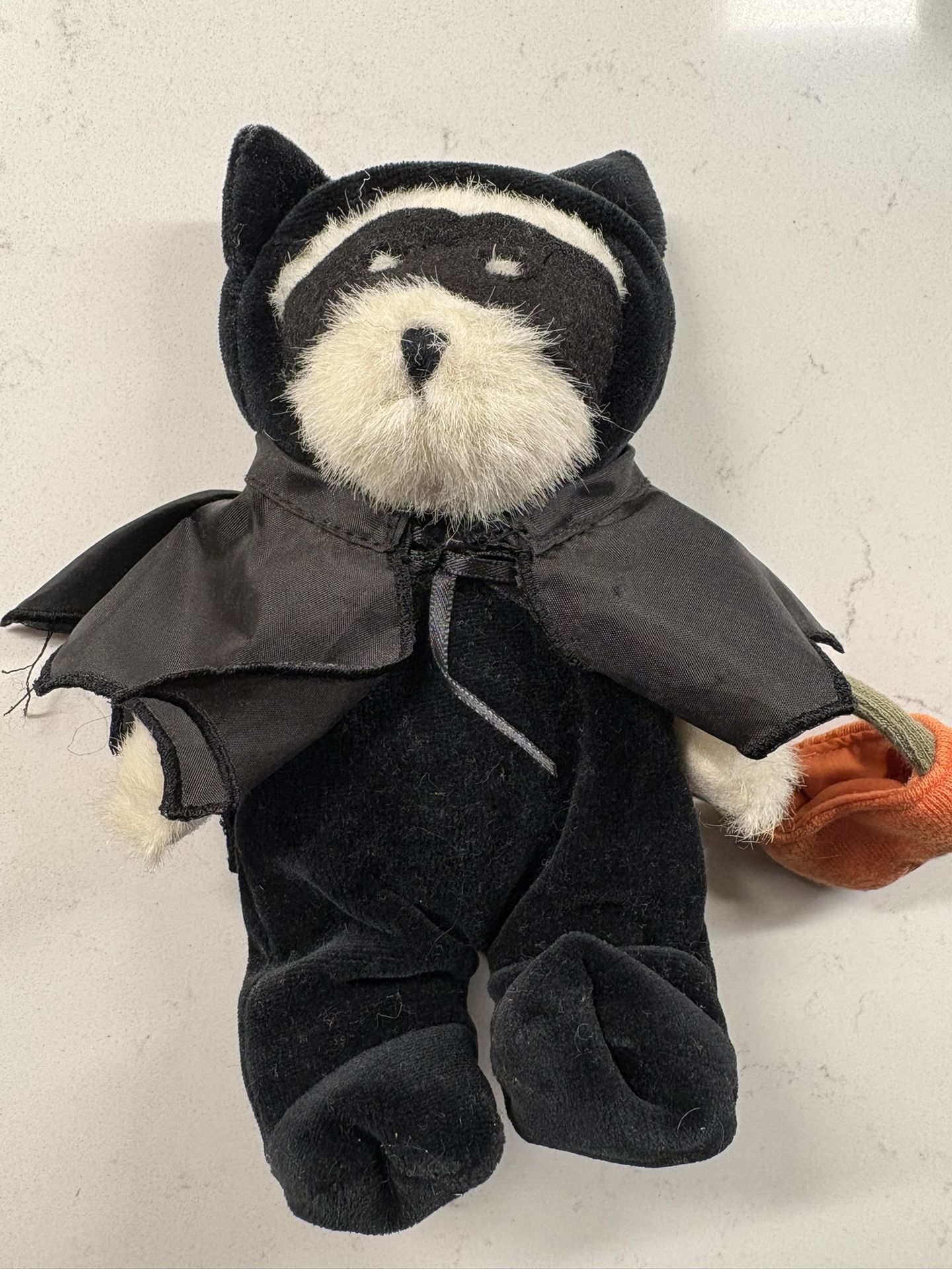 BOYDS BEAR COLLECTION ""BRUCE BAT W/PUMPKIN BAG"" 904346 HALLOWEEN