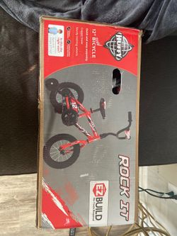 New in box bike for toddler