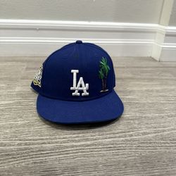 Dodgers Palm Tree Fitted Hat