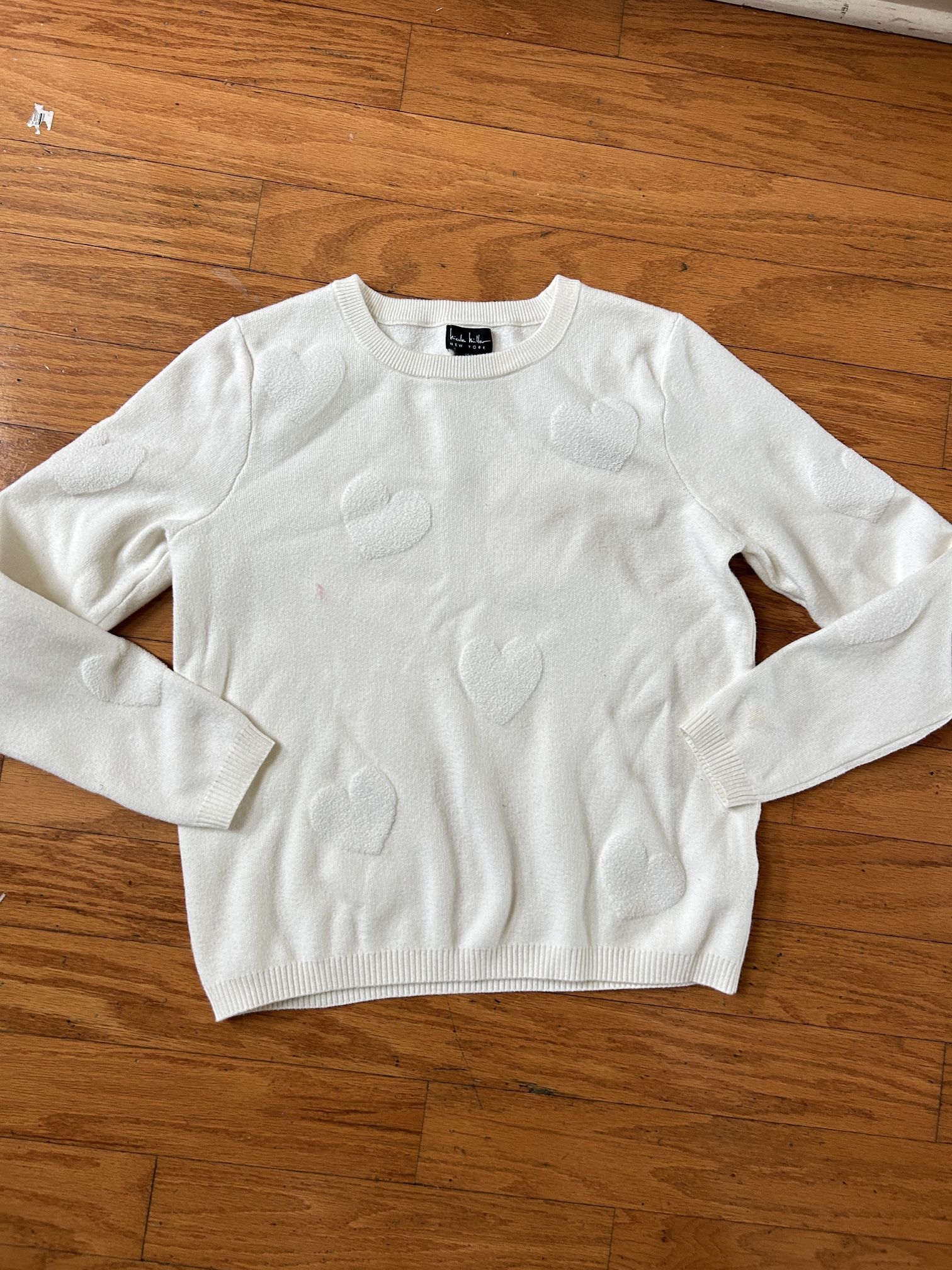Like new Nicole Miller girls sweater Size M 10/12