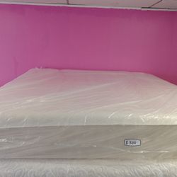 KING TEMPUR-PEDIC MATTRESS AT $500 LOCATED 271 SOUTH MAIN ST WOONSOCKET, RI. DELIVERY AVAILABLE.