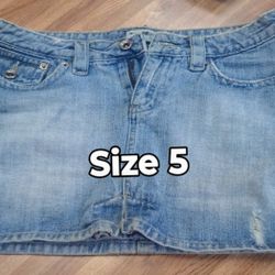 Jean Skirt