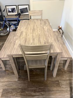 New Dinning Room Table Gray