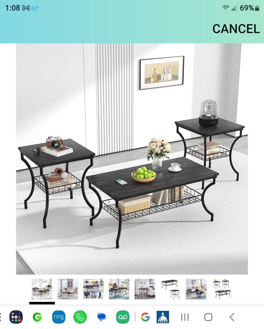 Coffee And End Tables (NEW IN BOX)