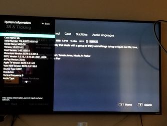 55 inch 4k Vizio Television Smartv