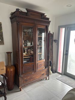 Antique bookcase