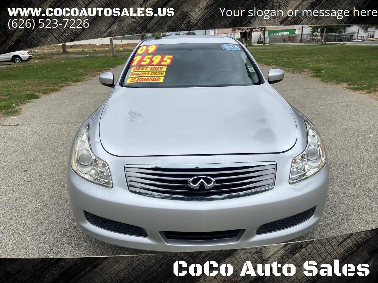 2009 INFINITI G37