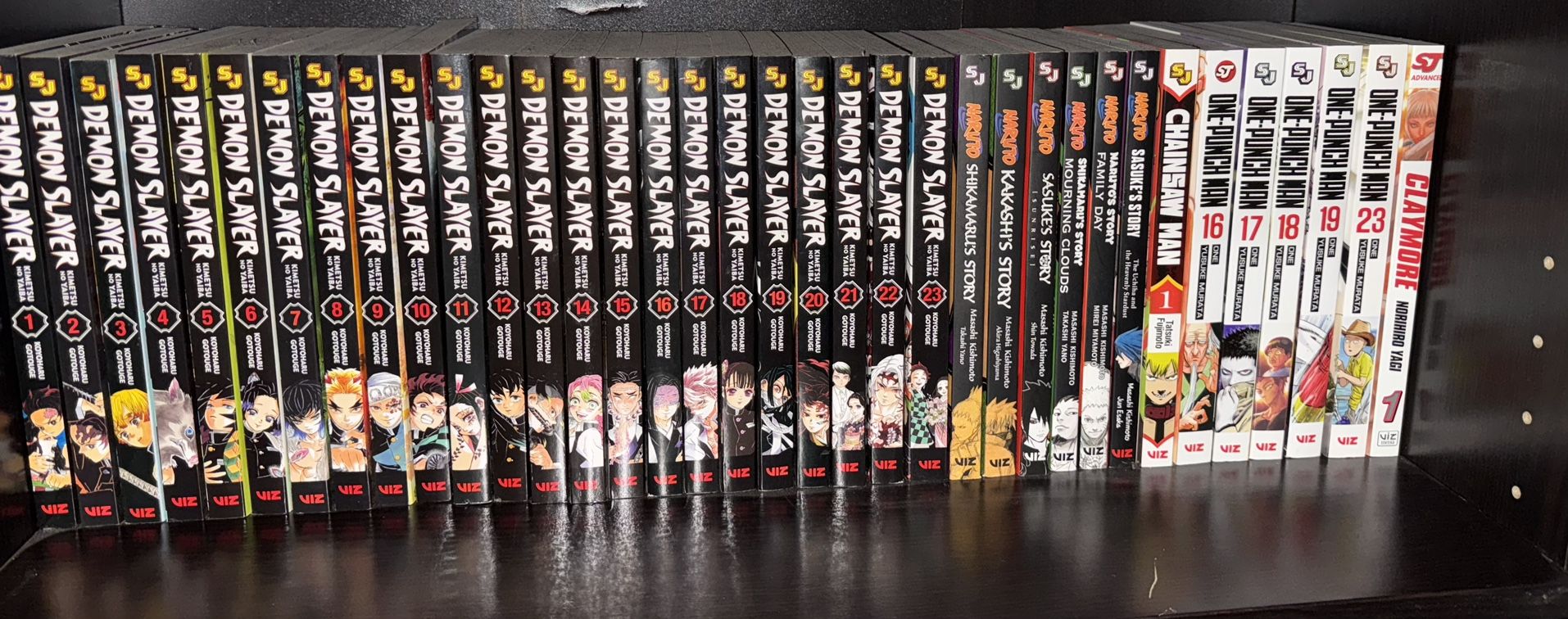Manga ( Demon Slayer, Jjk, Vinland Saga)