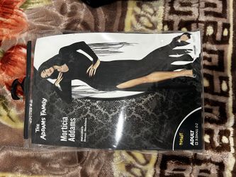 Morticia Adams Dress And Necklace