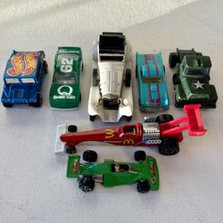 7 Miscellaneous toy cars 