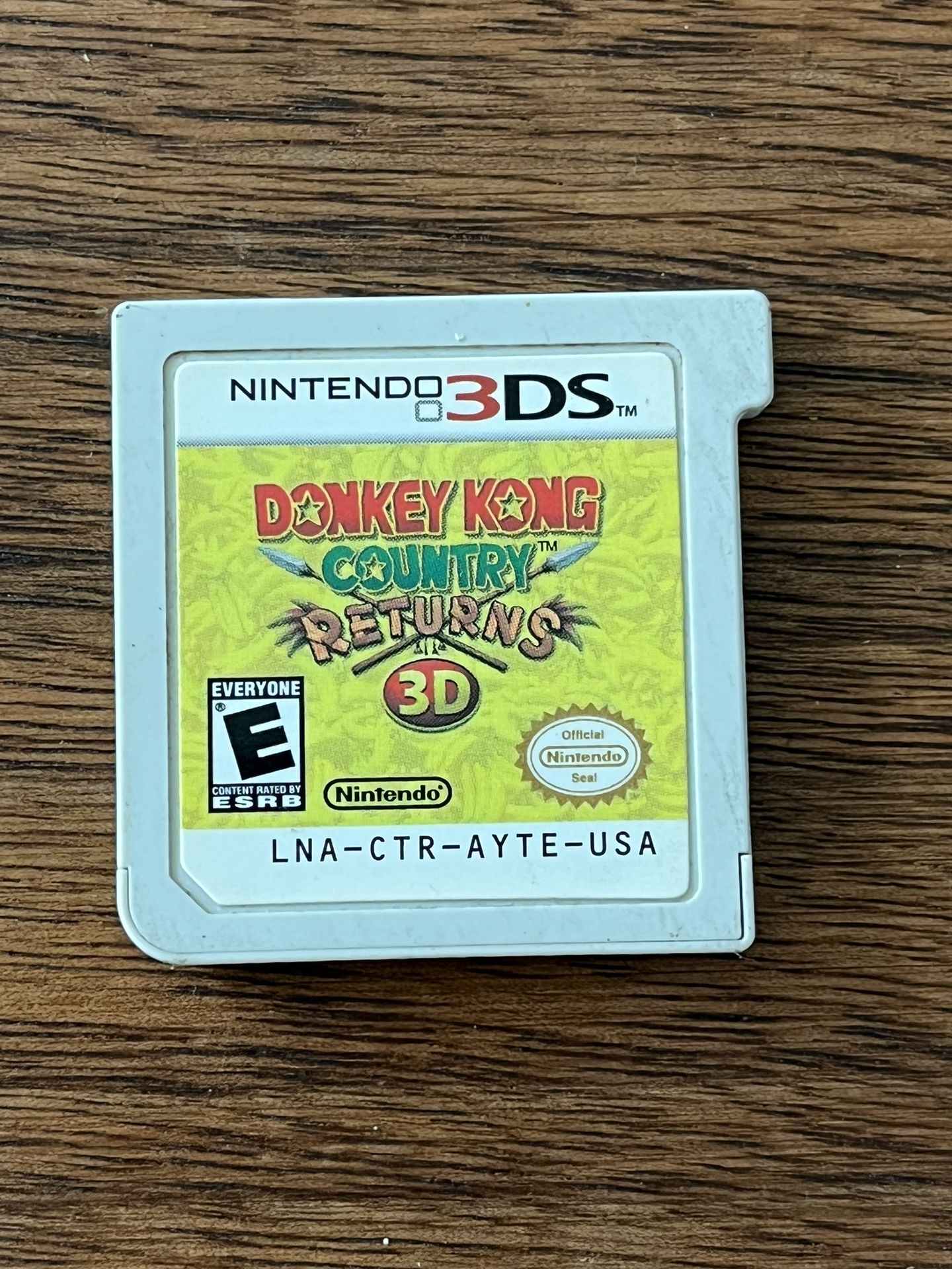 Donkey Kong Country Returns 3D for Nintendo 3DS Game