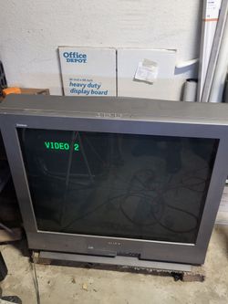37" crt tv
