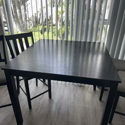 Counter Height table Set With 4 Chairs