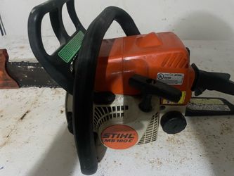 Stihl chainsaw ms180 c