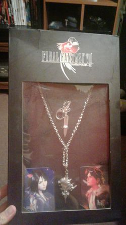 Final Fantasy 8 Lionhart Necklace and Keychain