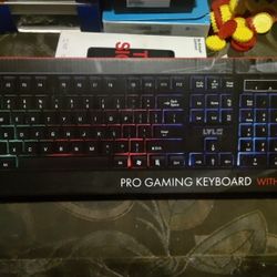 Pro Gaming Keyboard With LED Keys 