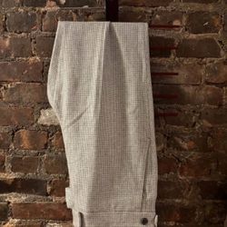 Brand New Reiss Designer Men’s 32x32 Checkered Pant