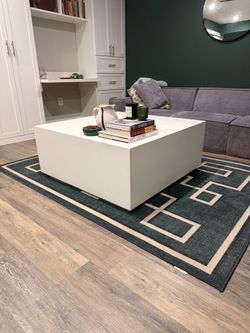 Large stone coffee table