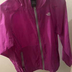 North Face Rain Jacket Girls L 14/16