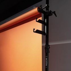 Manfrotto 2961D Complete Deluxe Autopole-black -2 Professional photography back drop set.