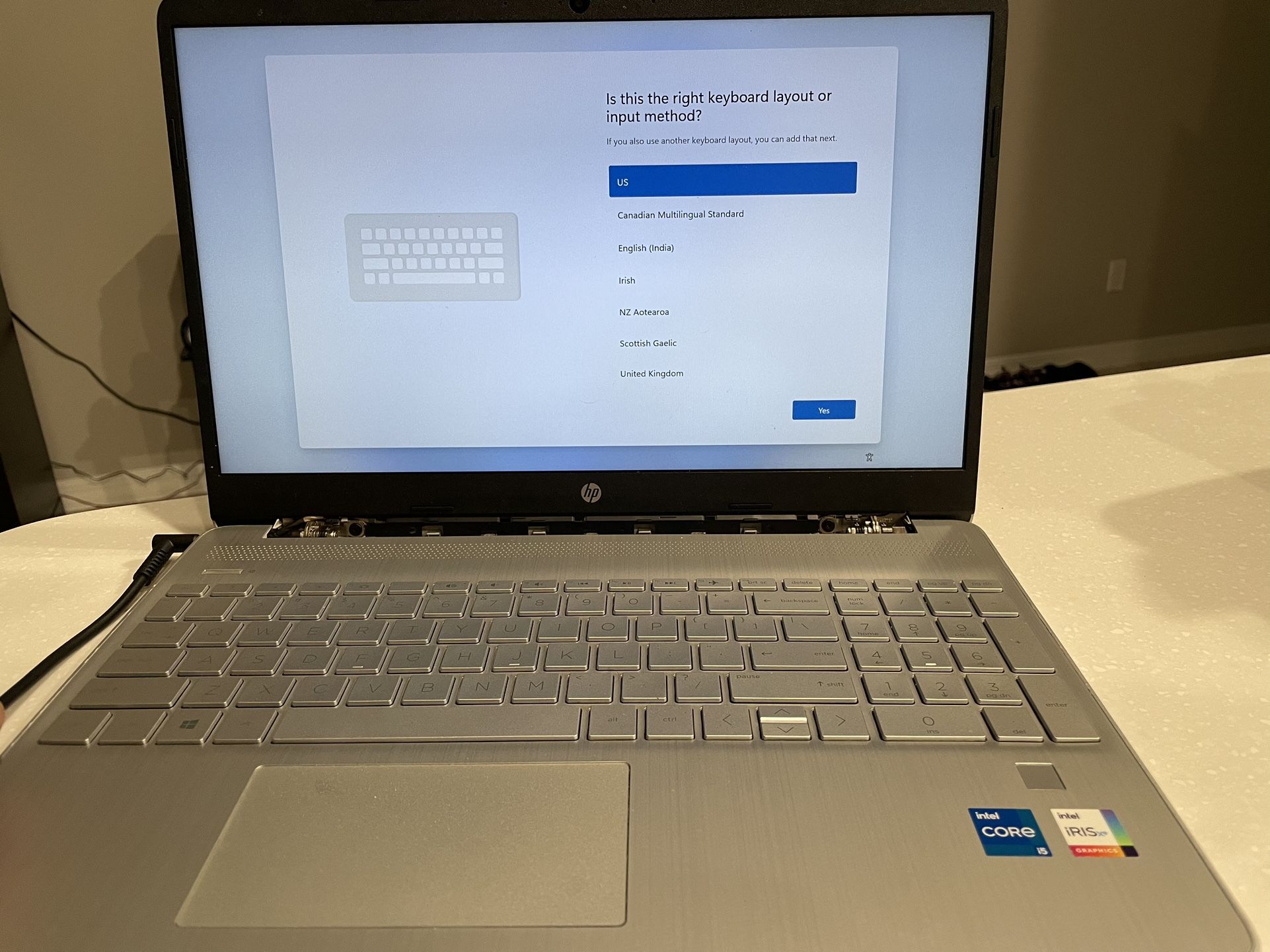 HP Laptop Core i5 11gen 16GB Ram