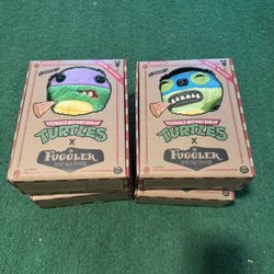 Ninja Turtle Stuffed Fuggler Monsters 