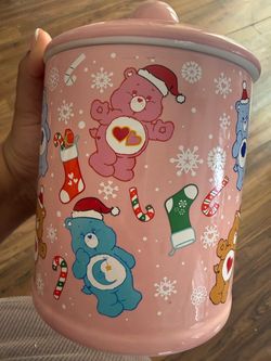 Care Bears Christmas cookie jar