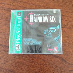 Rainbow Six Ps1 Factory Sealed 