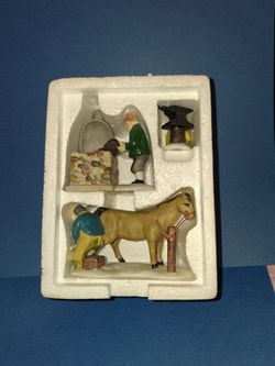 Depth 56 Heritage Village Collection Black's Smith Set of 3
