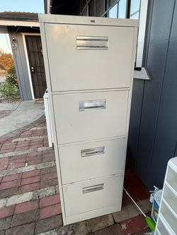 Tall file cabinet