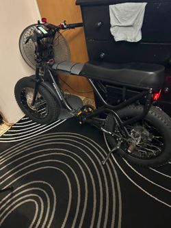 Electric Bike 20" 1,200w motor ,RANGE 55 miles
