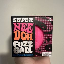 New Super Needoh Fuzzball- Pink 